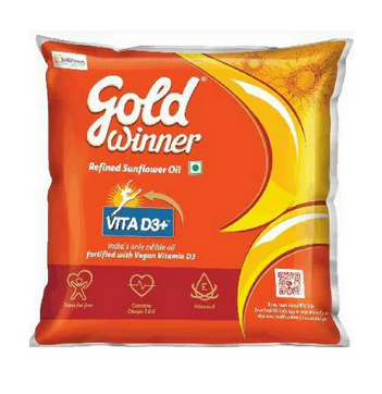 Gold Winner Refined Sunflower Oil Pkt