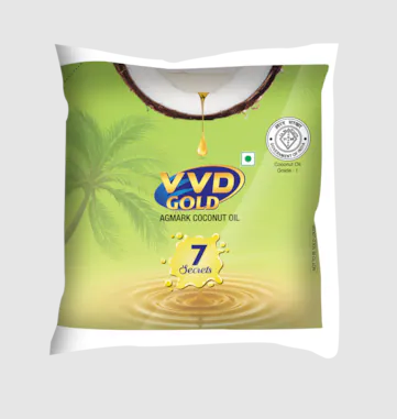 VVD Gold Agmark Coconut Oil PKT