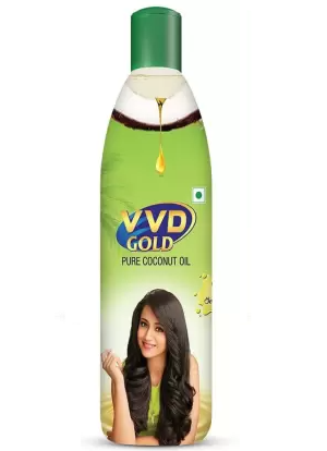 VVD Gold Pure Coconut Oil Bottle